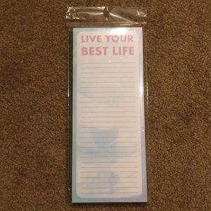 List Pad - Live Your Best Life